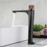 Robinet lavabo - Classique Plaqué, mitigeur un trou pour un style traditionnel dans la salle de bain